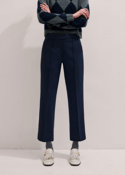 Navy Slim Crop Forever Pant | Pants | ME+EM Clothing