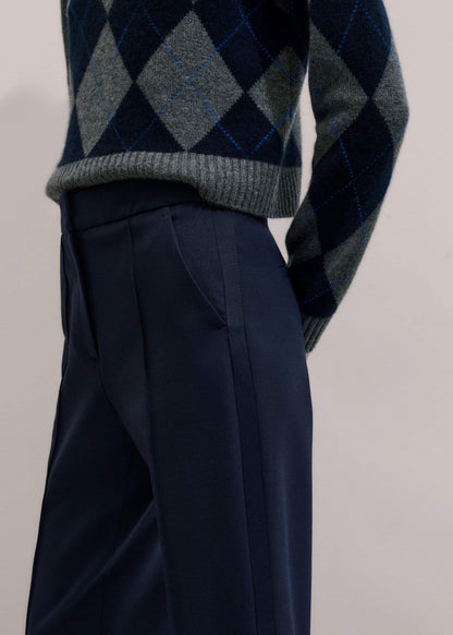 Navy Slim Crop Forever Pant | Pants | ME+EM Clothing
