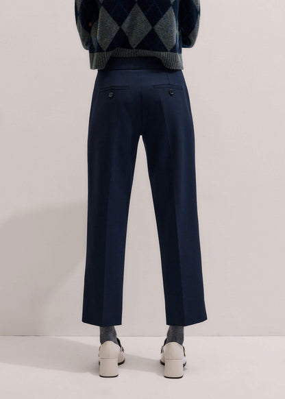 Navy Slim Crop Forever Pant | Pants | ME+EM Clothing