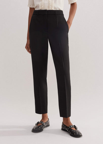 Black Slim Crop Forever Tux Pant | Woven Pants | ME+EM Clothing