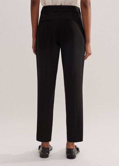 Black Slim Crop Forever Tux Pant | Woven Pants | ME+EM Clothing