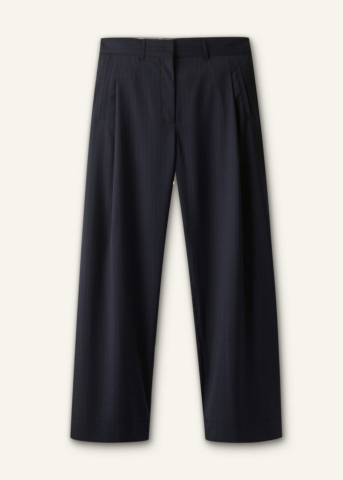 Navy Pinstripe Clever Pant | ME+EM Clothing