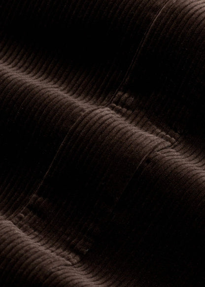 Brown Italian Cord Straight Crop Pant | ME+EM Clothing