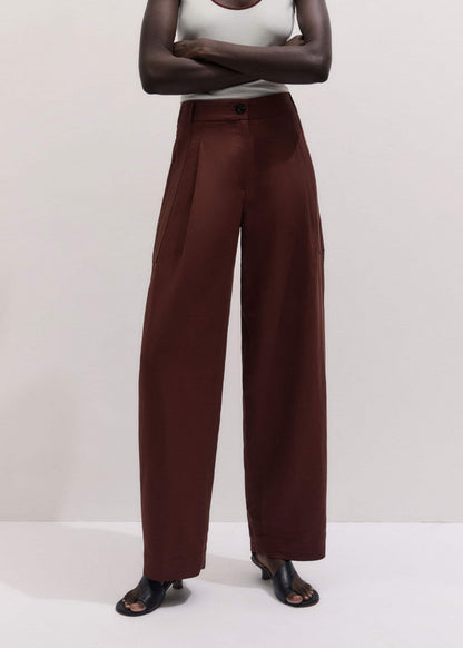 Cinnamon Brown Extreme Taper Pant | ME+EM Clothing