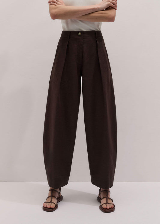 Brown Extreme Taper Pant | ME+EM Clothing