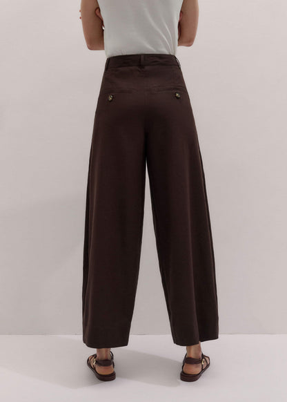 Brown Extreme Taper Pant | ME+EM Clothing