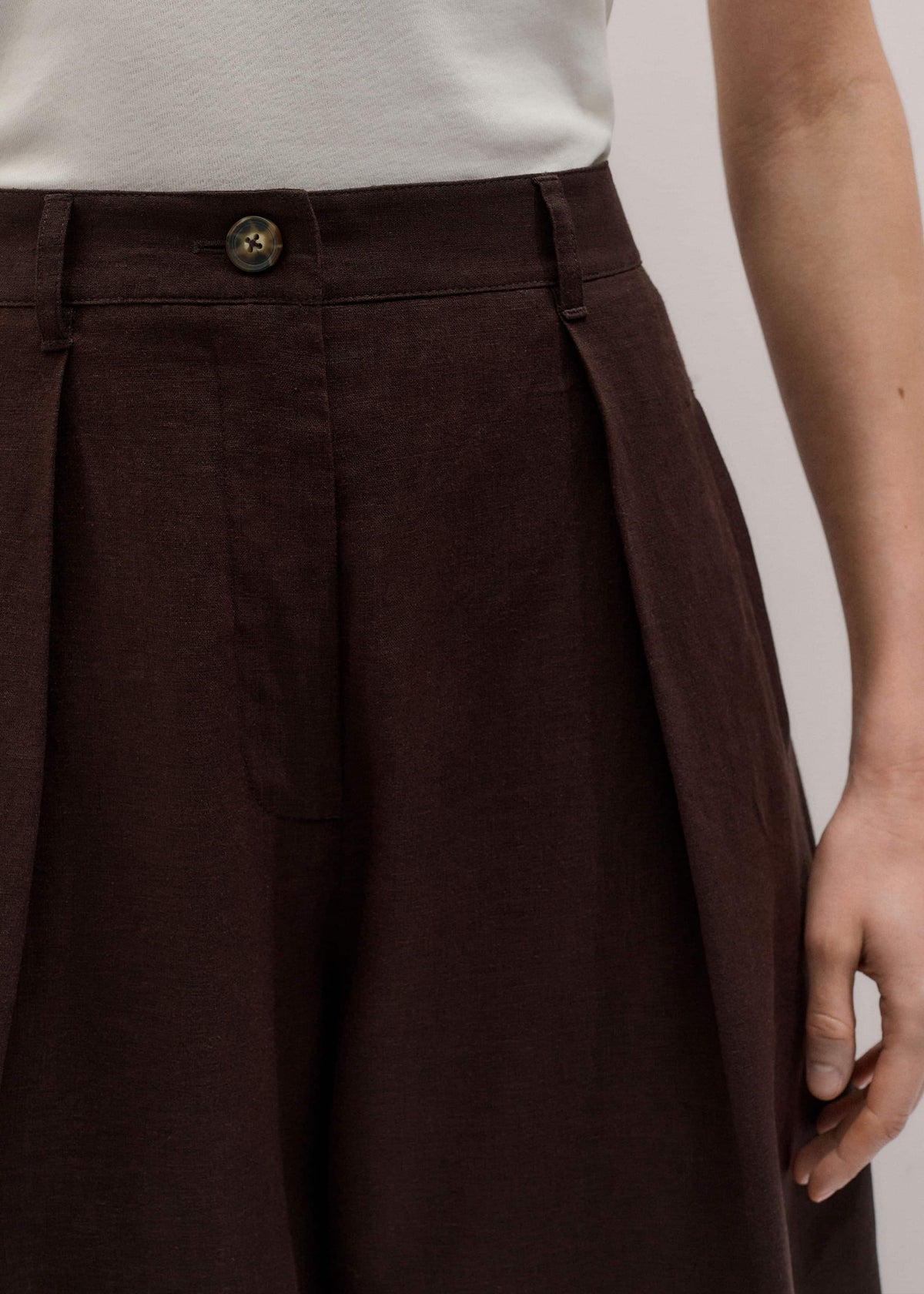 Brown Extreme Taper Pant | ME+EM Clothing