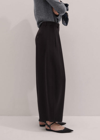 Brown Barrel-Leg Pant | ME+EM Clothing