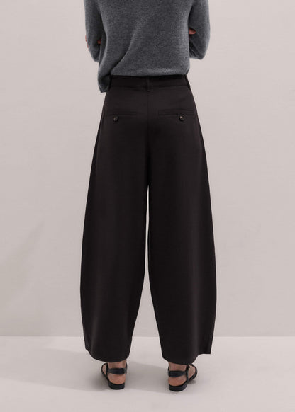 Brown Barrel-Leg Pant | ME+EM Clothing