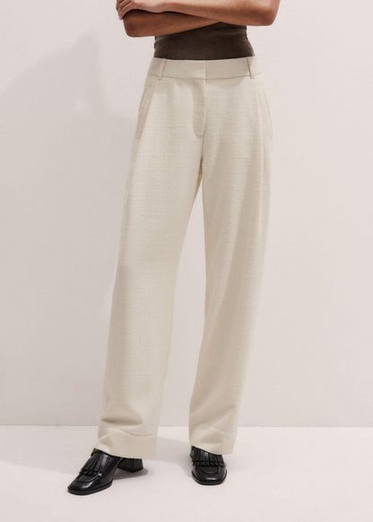 Ivory Clever Tapered Pant | ME+EM Clothing