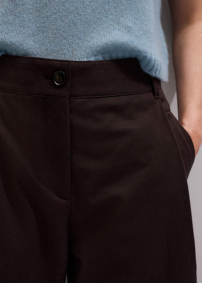 Chocolate Brown Clever Tapered Chino | ME+EM Clothing