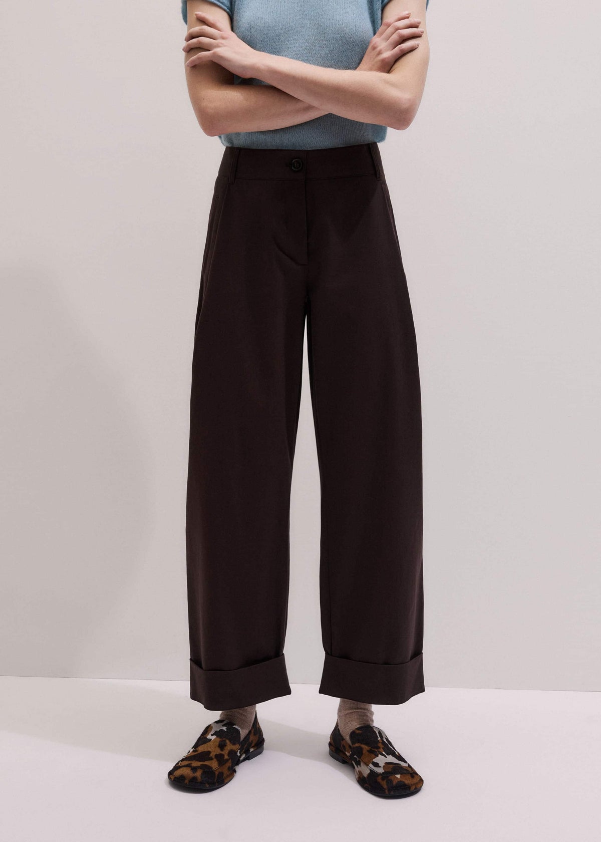 Chocolate Brown Clever Tapered Chino | ME+EM Clothing