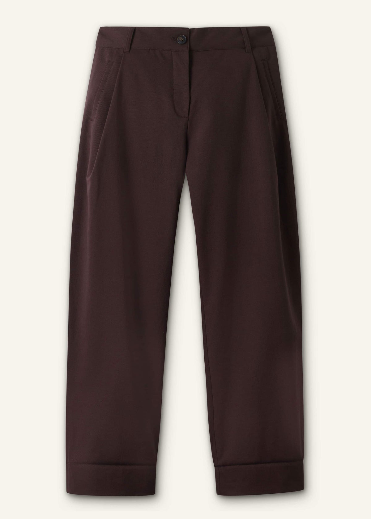 Chocolate Brown Clever Tapered Chino | ME+EM Clothing