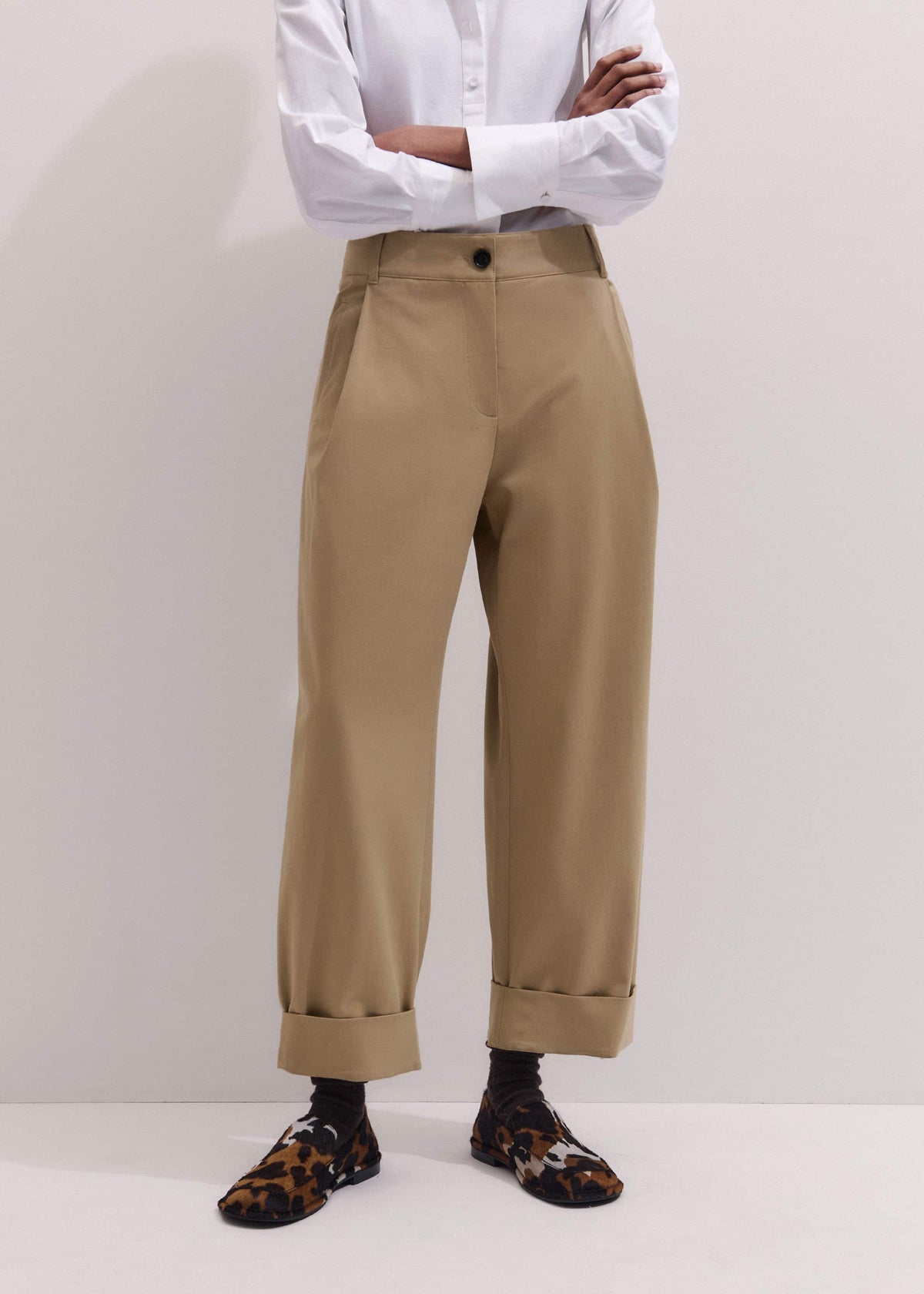 Brown Clever Tapered Chino | ME+EM Clothing