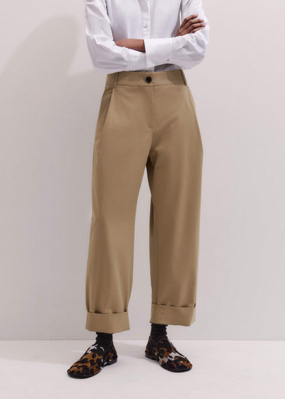 Brown Clever Tapered Chino | ME+EM Clothing