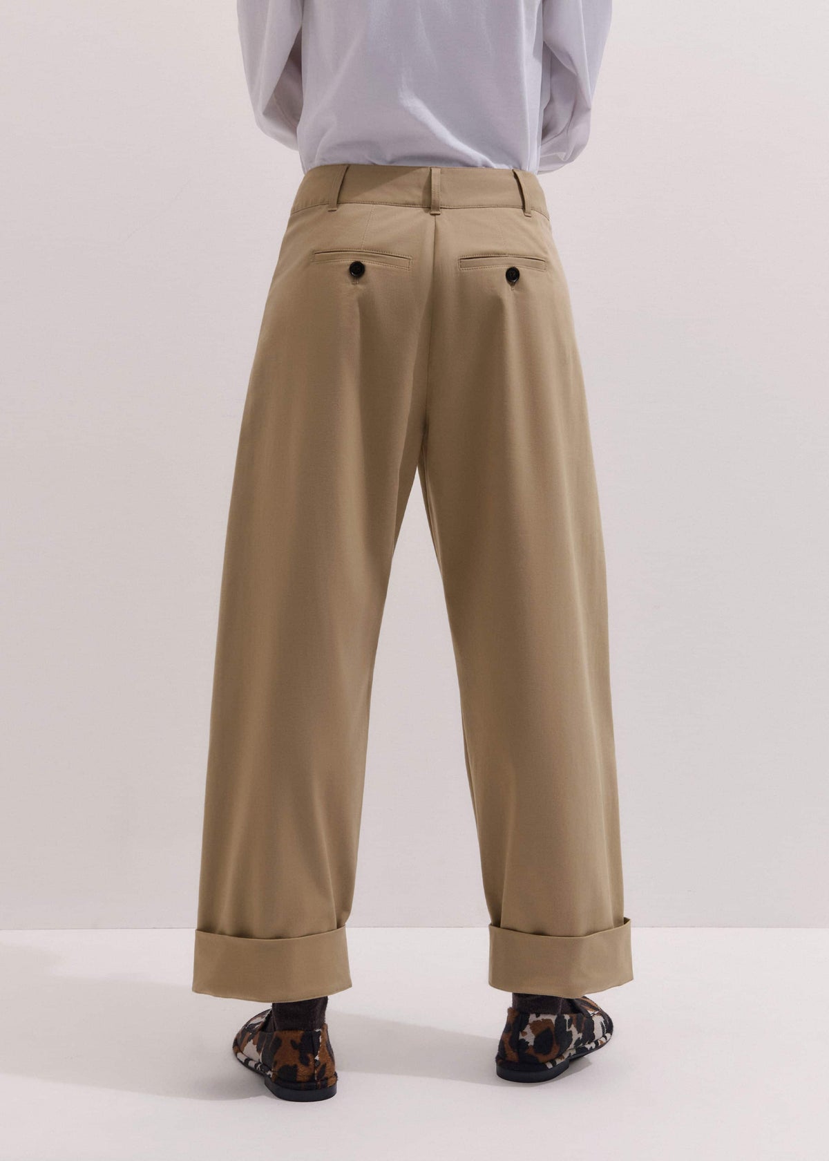 Brown Clever Tapered Chino | ME+EM Clothing