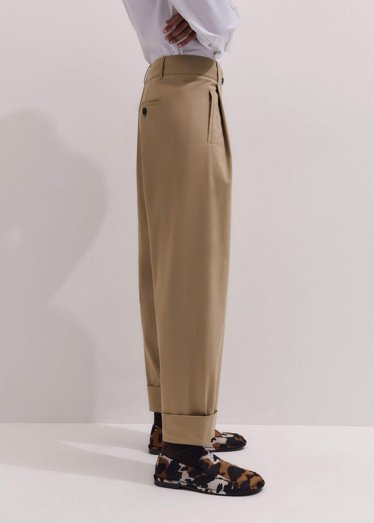Brown Clever Tapered Chino | ME+EM Clothing