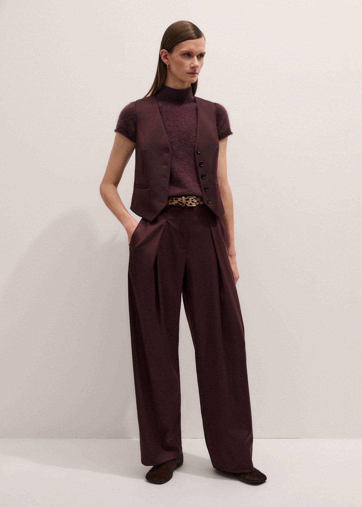 Red Tapered Pant | ME+EM Clothing