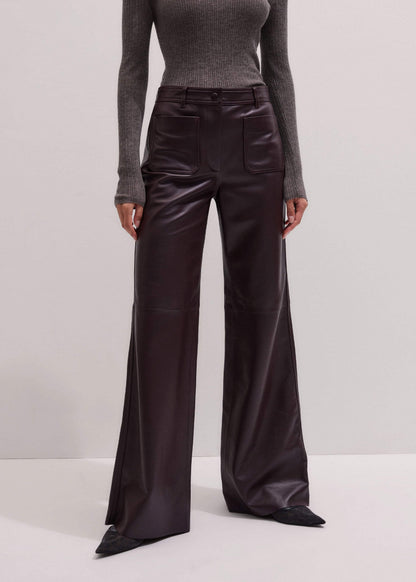 Red Boot Cut Pant | ME+EM Clothing