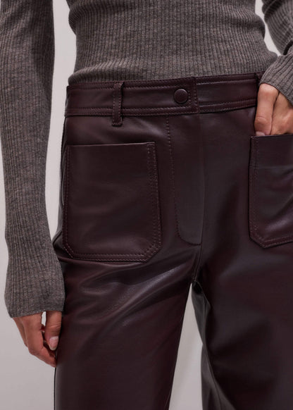 Red Boot Cut Pant | ME+EM Clothing