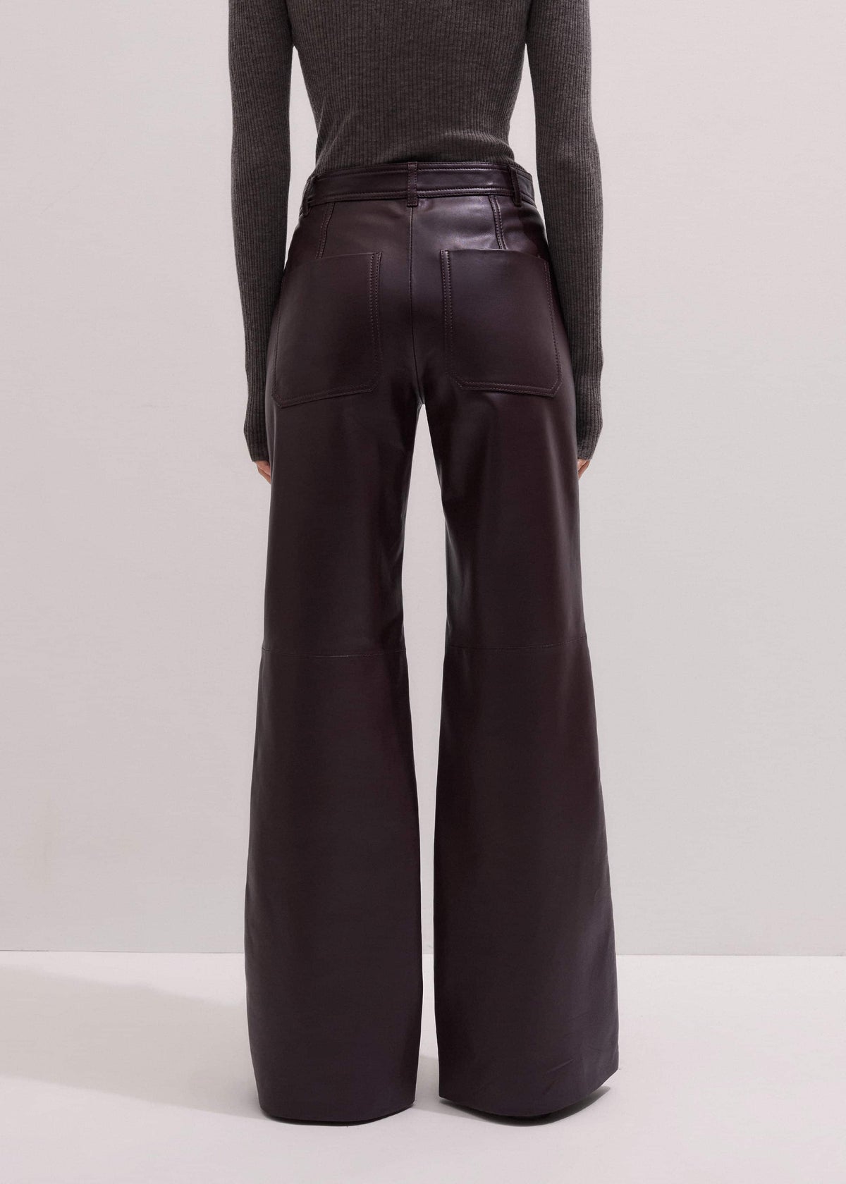 Red Boot Cut Pant | ME+EM Clothing