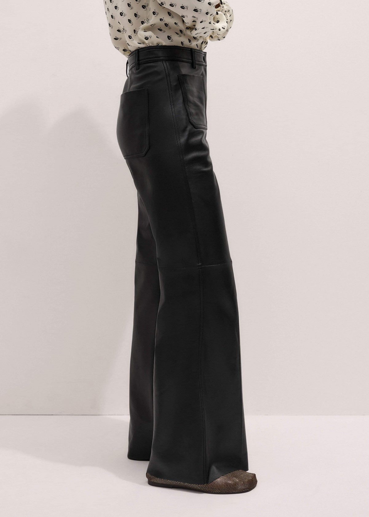 Black Boot Cut Pant | ME+EM Clothing