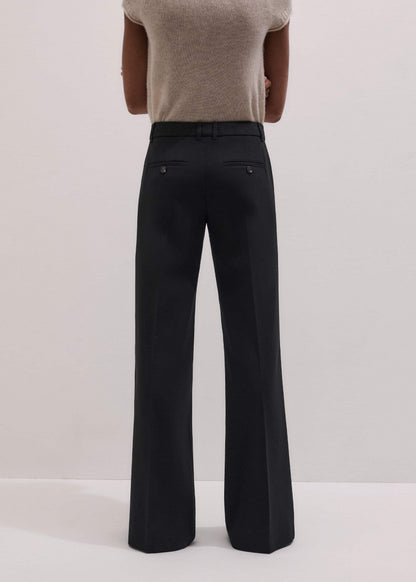 Black Tailored Leg Elongator Pant | ME+EM Clothing