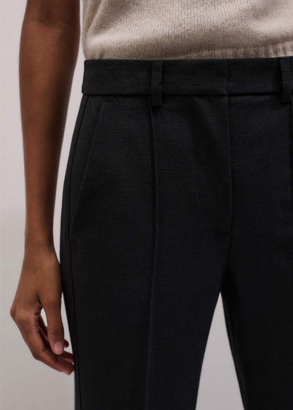 Black Tailored Leg Elongator Pant | ME+EM Clothing
