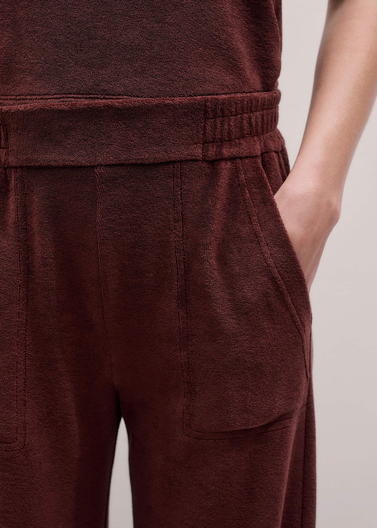 Cinnamon Brown Relaxed Sweatpant | ME+EM Clothing