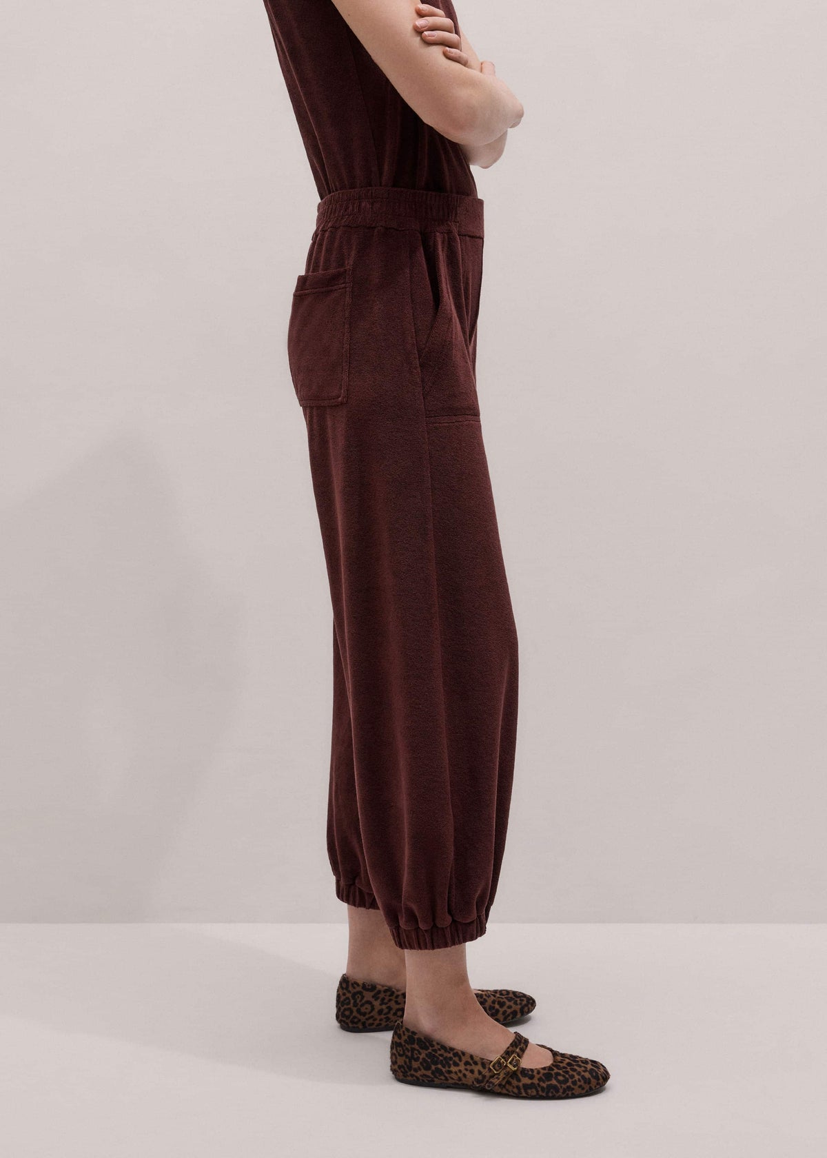 Cinnamon Brown Relaxed Sweatpant | ME+EM Clothing