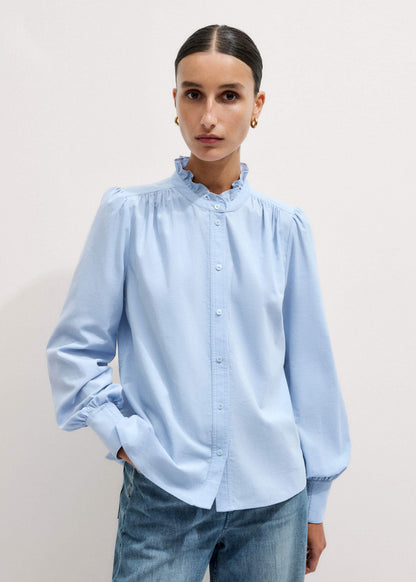Blue Winter Blouse | ME+EM Clothing