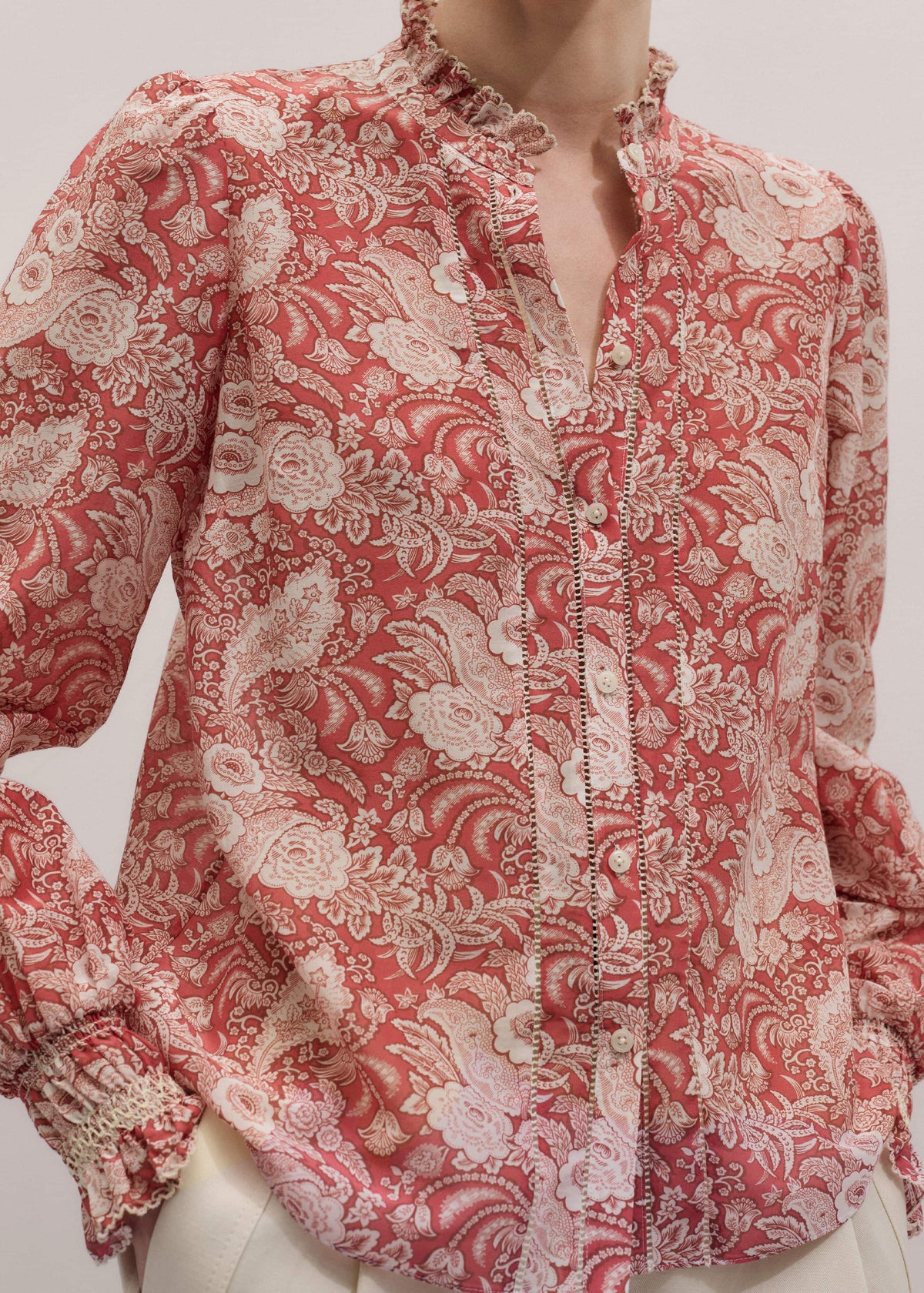 Pink Relaxed Blouse | ME+EM Clothing