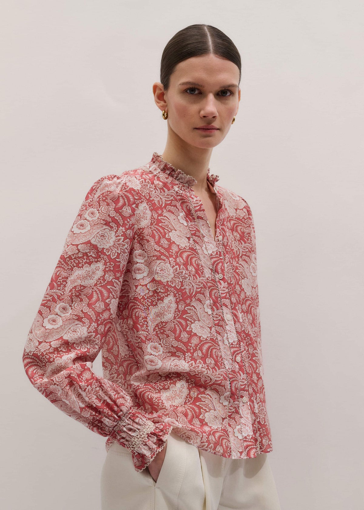 Pink Relaxed Blouse | ME+EM Clothing