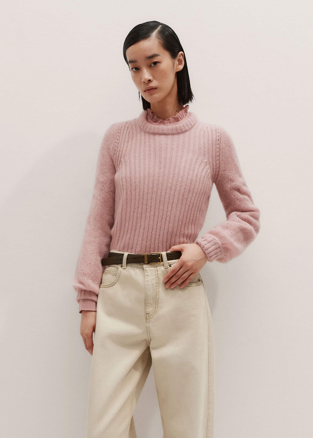 Pink Winter Blouse | ME+EM Clothing