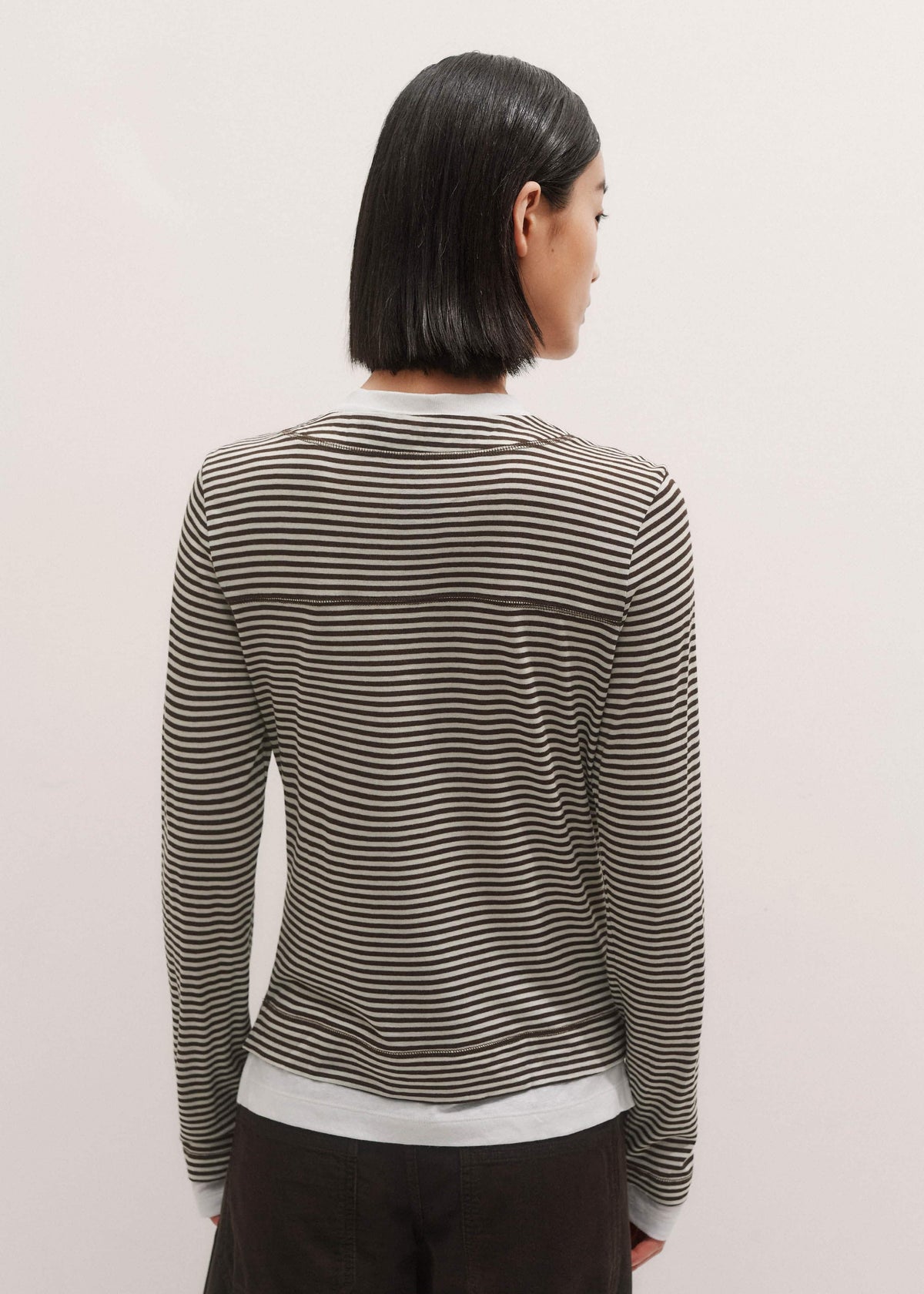 Brown Double Layer Top | ME+EM Clothing