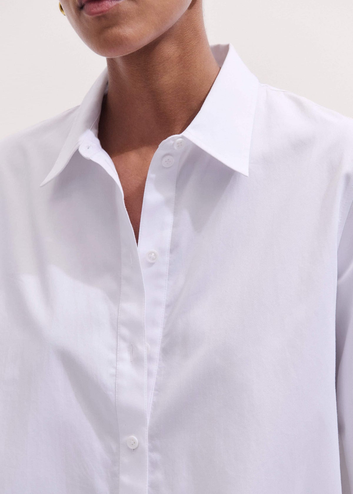 White Clever Oversized Shirt | ME+EM Clothing
