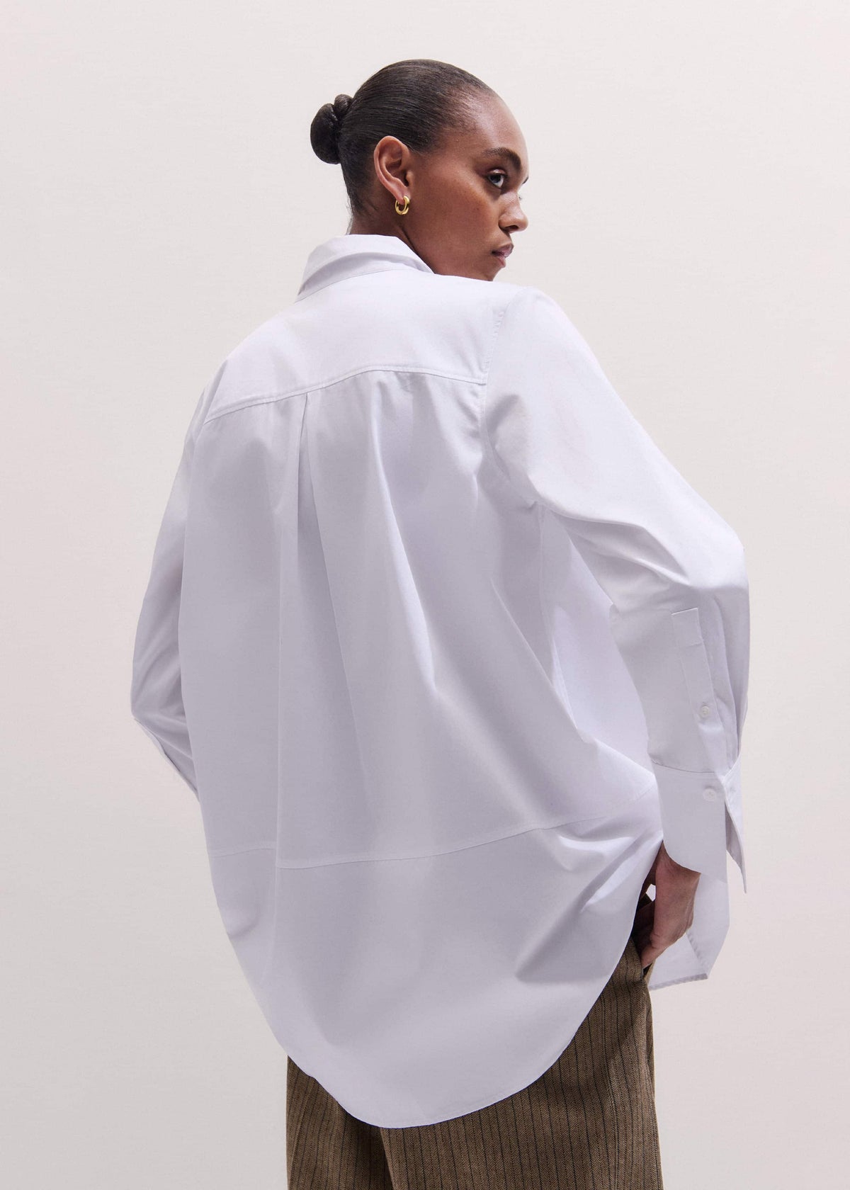 White Clever Oversized Shirt | ME+EM Clothing