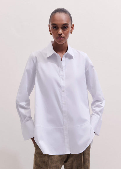 White Clever Oversized Shirt | ME+EM Clothing