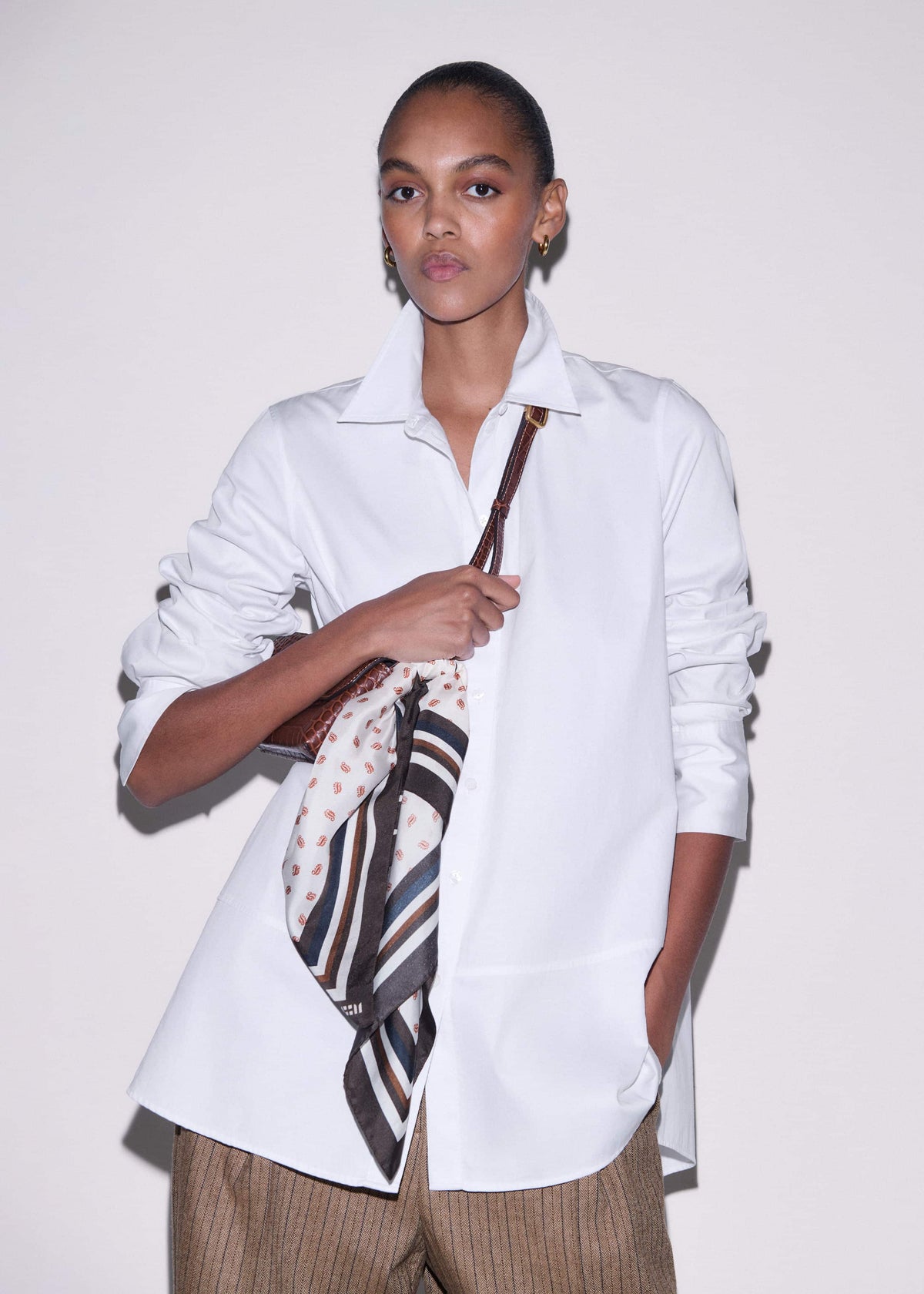 White Clever Oversized Shirt | ME+EM Clothing