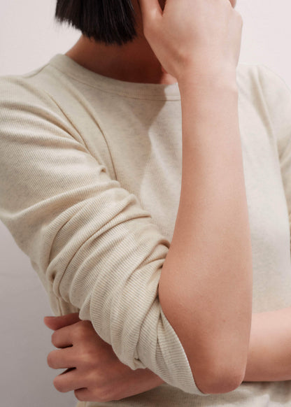 Cream Perfect Basic Top | ME+EM Clothing