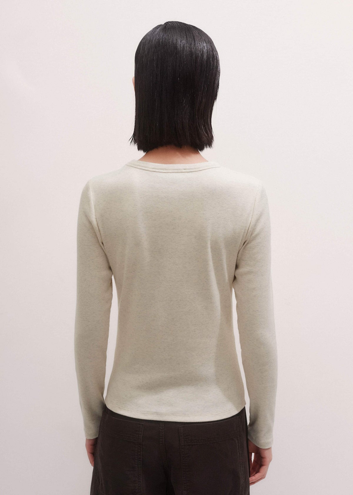 Cream Perfect Basic Top | ME+EM Clothing
