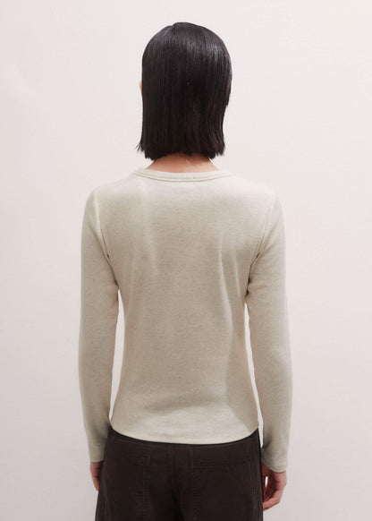 Cream Perfect Basic Top | ME+EM Clothing