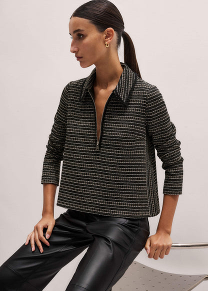 Black AM-PM Swing Top | ME+EM Clothing