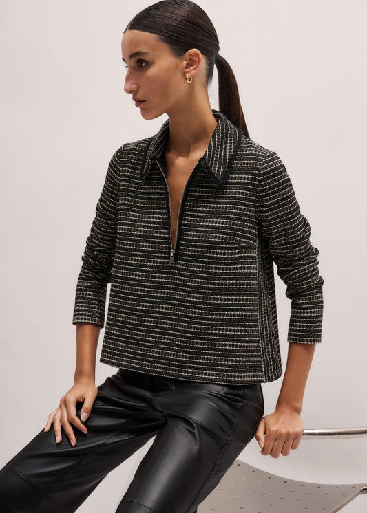 Black AM-PM Swing Top | ME+EM Clothing