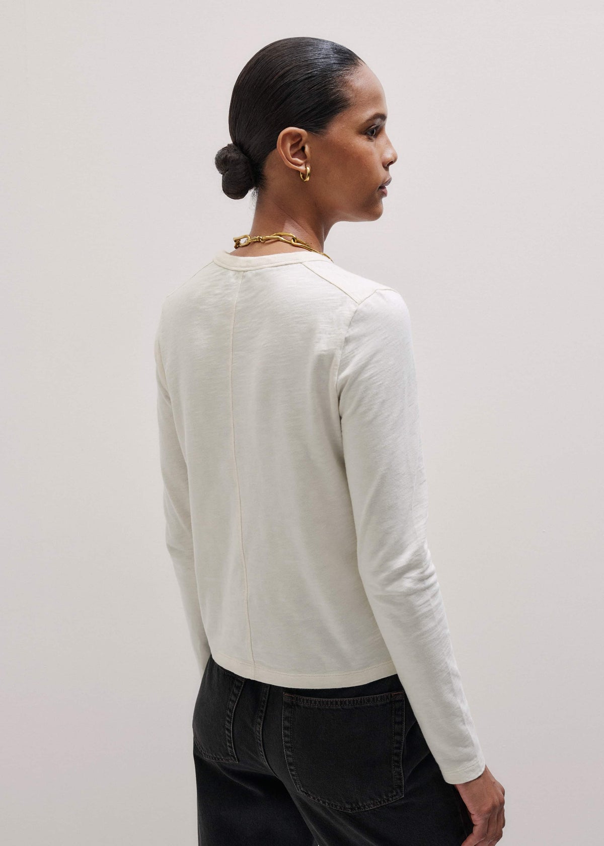 Cream Warm Touch Top | ME+EM Clothing