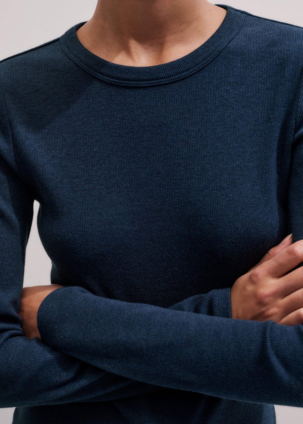 Navy Perfect Basic Top | ME+EM Clothing