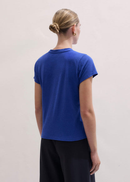Blue Soft Washed Tee | ME+EM Clothing
