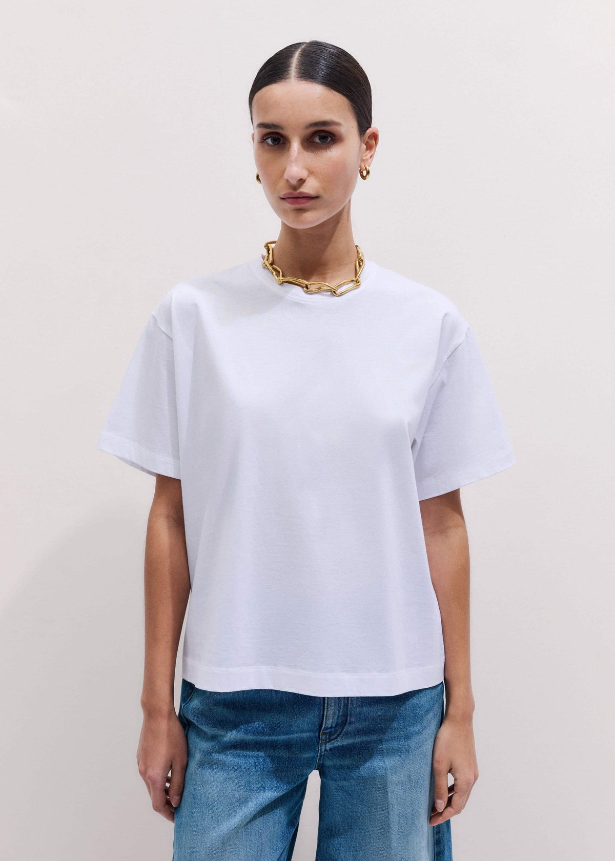 White Oversized Tee | ME+EM Clothing