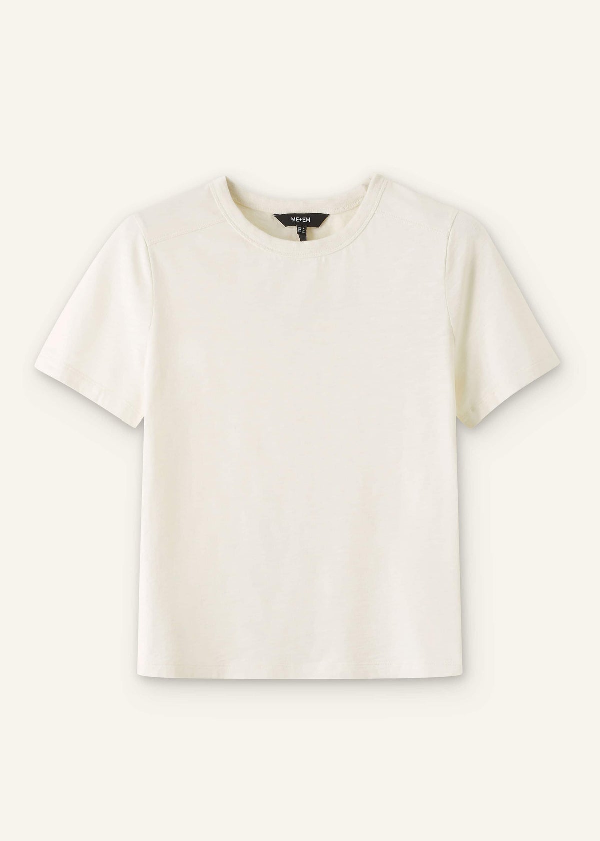 Cream Warm Touch Tee | ME+EM Clothing