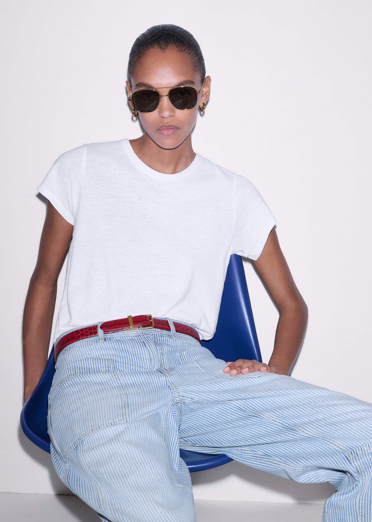 White Soft Washed Tee | ME+EM Clothing